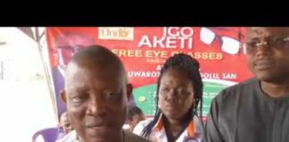 1500 Ondo residents to benefit from Igo Aketi Free Eye Glasses (VIDEO)