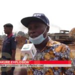 Akure-Explosion-Work-progresses-on-damaged-road-attachment
