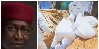 Former Chief of Staff to President Buhari, Abba Kyari, laid to rest (Photos)