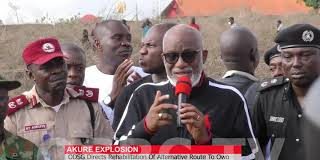 Akure Explosion: Akeredolu calls for calm, promises necessary intervention of Governement Akure-Explosion-Akeredolu-calls-for-calm-promises-necessary-intervention-of-Governement