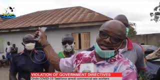 COVID-19: Ondo taskforce nabs 18 sex workers, customers for flouting curfew COVID-19-Ondo-taskforce-nabs-18-sex-workers-customers-for-flouting-curfew