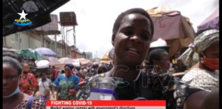 Fighting COVID-19: Market Women Comply With Government’s Directives