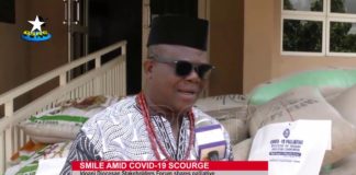 Smile Amid COVID-19 Scourge: Idoani Diocesan stakeholder’s forum shares palliatives.