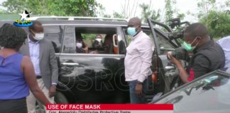 Governor Akeredolu distributes protective items