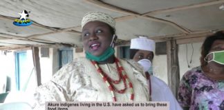 Oyemekun International club donates food items to Orphanage.