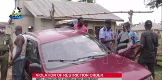 Violation of Restriction Order: ODSG Impounds three vehicles at Osun– Ondo state border