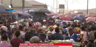 Stakeholders advocate use of pedestrian bridge to end Oba Adesida road traffic congestion