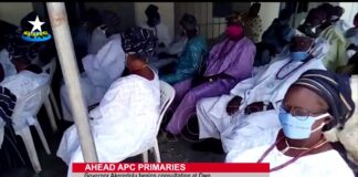 Ahead APC primaries: Gov Akeredolu begins consultation at Owo