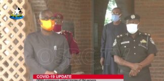 Covid-19 update: ODSG commences contact tracing of 284 persons