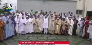 Ondo 2020: Why we endorsed Governor Akeredolu- Council of Obas