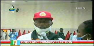 LIVE: Ondo State APC Primary Election