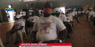 Sports Development: Governor Akeredolu promises unrelenting support