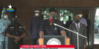 Governor Akeredolu tests negative to COVID-19, announces Oluwatuyi as new SSG