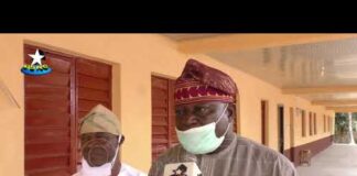 Oyemekun class of 80 renovates block of classrooms