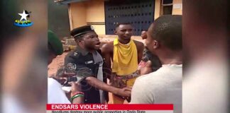 EndSars:How hoodlums burnt Akeredolu campaign office, police stations, freed over 50 prison inmates