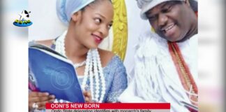 Akeredolu felicitates Ooni, visits Olori SIlekunola, crown prince