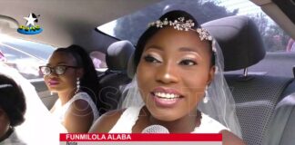 Olaniyi and Funmilola wed in traditional style