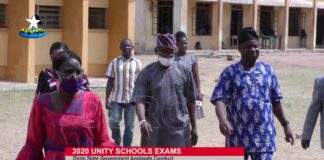 Ondo Govt applauds conduct of 2020 unity schools exams