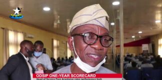 Ondo Head of Service, Dare Aragbaiye rates high ODSIP in one year