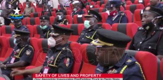 Safety of lives and property: FG, ODSG inaugurate firefighting truck in Ondo state.