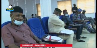 Alleged Misconduct; Ondo state house of Assembly Reinstates Suspended Members