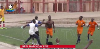 NPFL Sunshine Stars in narrow win against Warri wolves