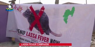 Ondo Govt takes lassa fever campaign to Akure North