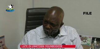Ale, Aragbaiye, Adegbegi others mourn Akeredolu’s COP, Tosin Ogunbodede