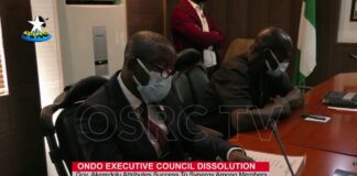 First Term in Office: Akeredolu Lauds Exco Members for Selfless Service