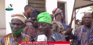 Traditional rites of passage for Iralepo of Isinkan begin