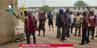 Akure fire destroys property worth millions of naira