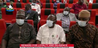 Akeredolu swears-in Olugbenga Ale as Chief of Staff