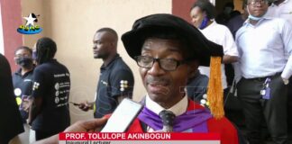 FUTA 122nd Inaugural Lecture: Prof. Tolulope Akinbogun wants revival of Ceramic firms
