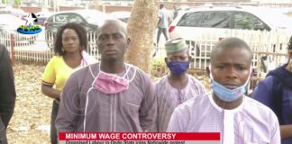 Minimum Wage Controversy:Organized Labour in Ondo State joins Nationwide Protest