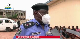 Ondo Police Command parades twenty suspected cultists