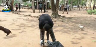 Suspected Ritualist:Ondo Police Arrest man with two human heads.