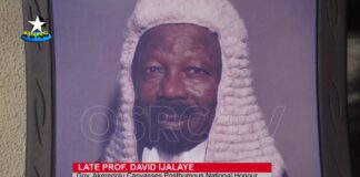 Akeredolu seeks national honour for late Professor of Law, David Ijalaye
