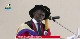 123rd Inaugural Lecture: FUTA Don Wants Universities To Engage Mathematics Experts