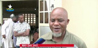 2021 May Day: Ondo workers kick start celebration with jumat service