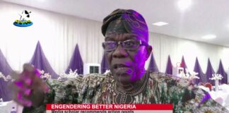Engendering better Nigeria:Media Scholar recommends action points