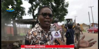 Removal of illegal Structures: ODSG restates commitment to clean environment