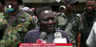 Asere Community Invasion: Philantrophists donates five million naira to victims