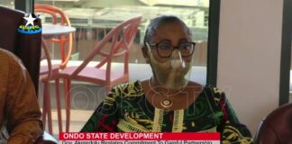 Akeredolu: Gainful partnerships key to Ondo development