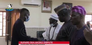 Communal crisis: Supare, Oka Akoko sign peace accord