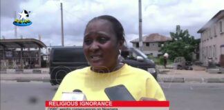 Correspondent weighs consequences of religious ignorance on Nigerians.