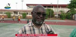 Ondo young tennis stars tasked on consistency
