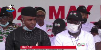 May Day: Akeredolu recommits to workers’ welfare