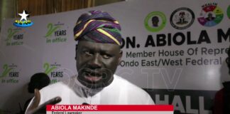 2nd Anniversary: Reps Member, Makinde gives account of stewardship