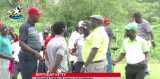 Crosscreek Golf Resort honours June celebrants with birthday Kitty