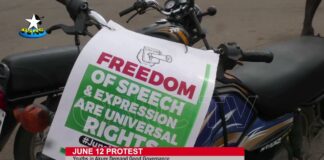 June 12: Youths protest in Akure to demand better Nigeria